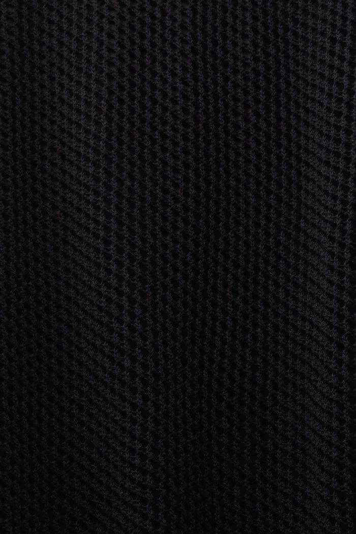 Pouzdrová midi sukně ze síťoviny, BLACK, detail image number 4