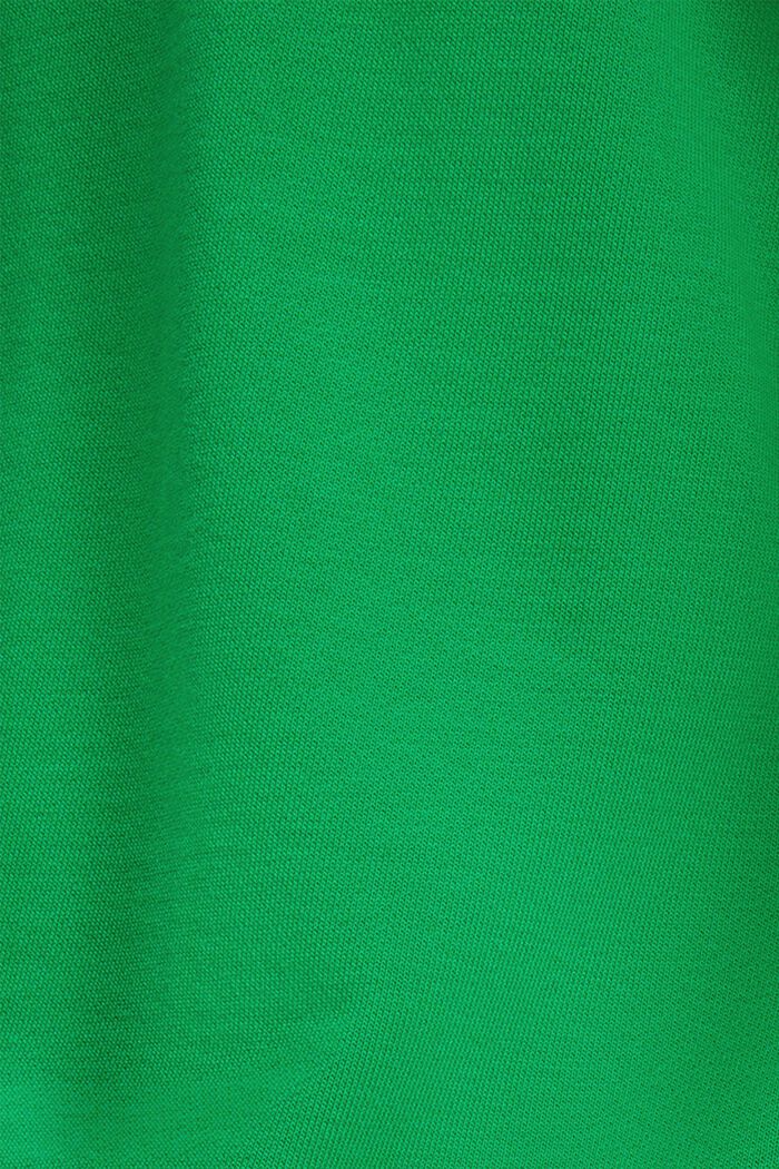 Mikina s matně třpytivou aplikací loga, GREEN, detail image number 3
