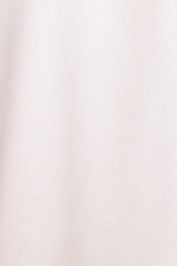 Teplákové kalhoty ze směsi s bavlnou, PASTEL PINK, detail image number 1