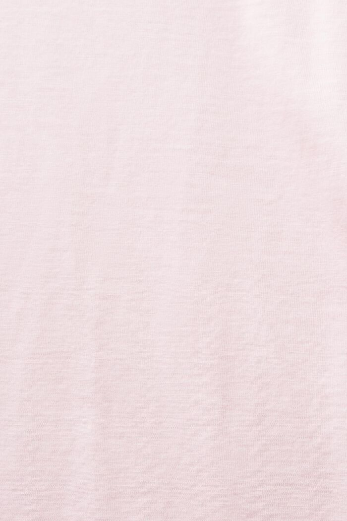 Žerzejové tričko z bio bavlny, PASTEL PINK, detail image number 5