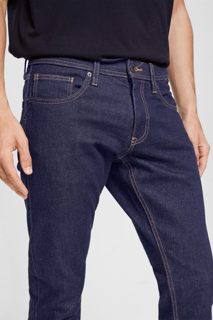 Strečové džíny s bio bavlnou, BLUE RINSE, detail image number 2