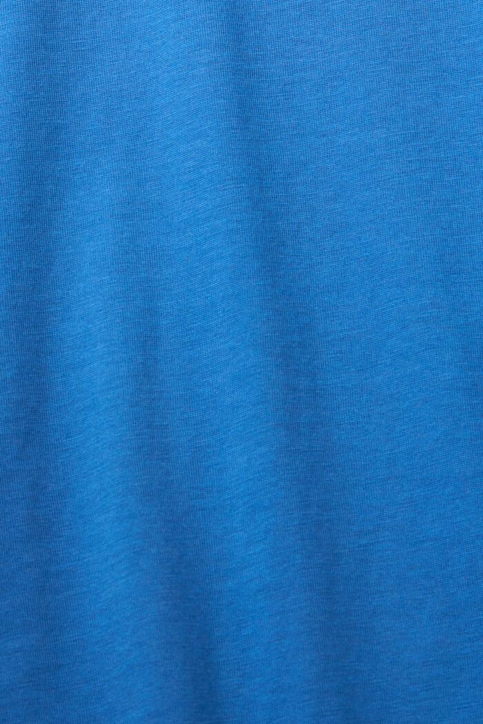 Žerzejové tričko, 100 % bavlna, BLUE, detail image number 1