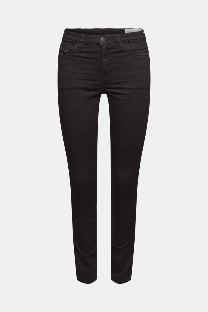 Strečové džíny s organickou bavlnou, BLACK RINSE, detail image number 0