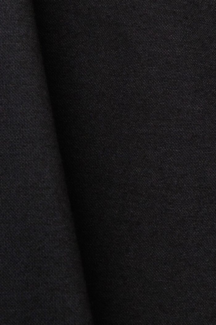 Mini šaty s objemnými rukávy, BLACK, detail image number 5