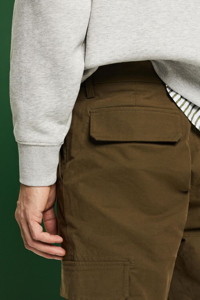 Cargo kalhoty s rovnými nohavicemi, KHAKI GREEN, detail image number 3