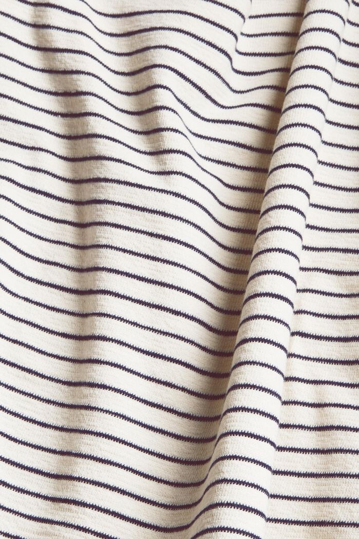 Tričko s dlouhým rukávem a s proužky, OFF WHITE, detail image number 4