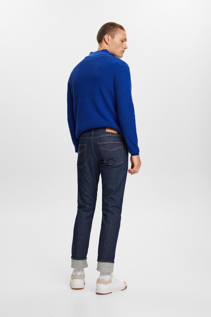 Slim džíny se střední výškou pasu, BLUE RINSE, detail image number 3