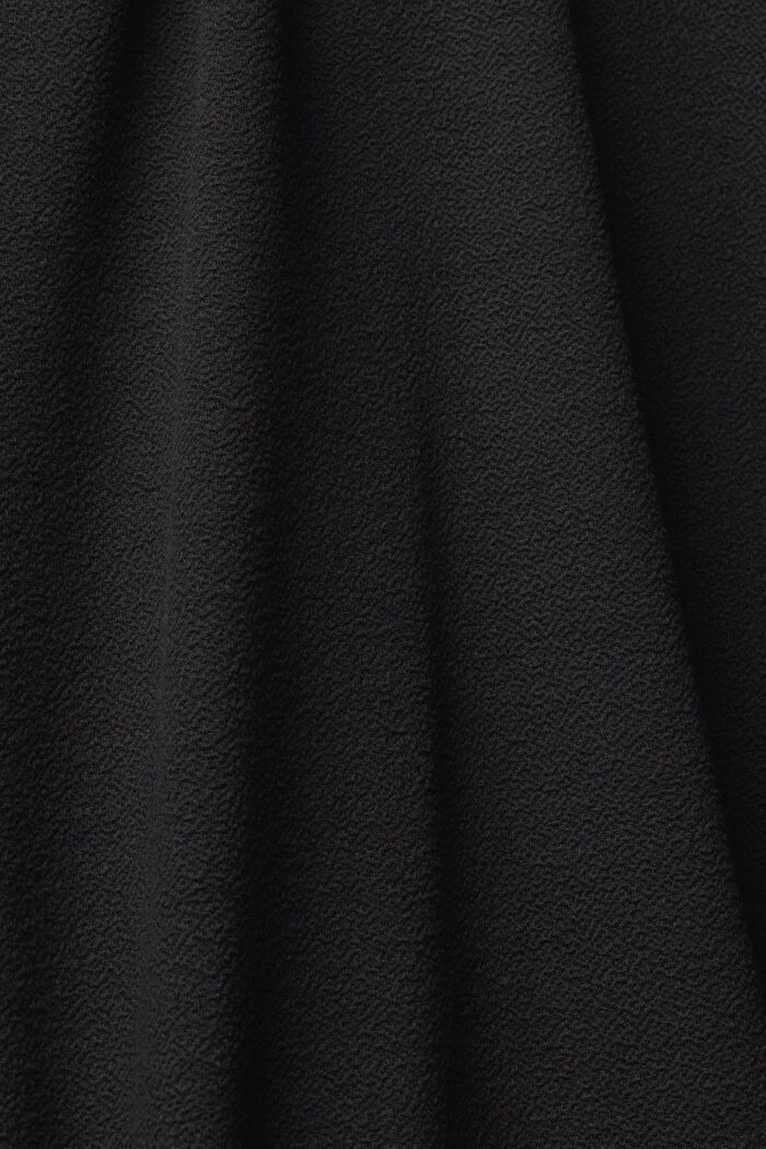 Midi šaty se špičatým výstřihem, BLACK, detail image number 5