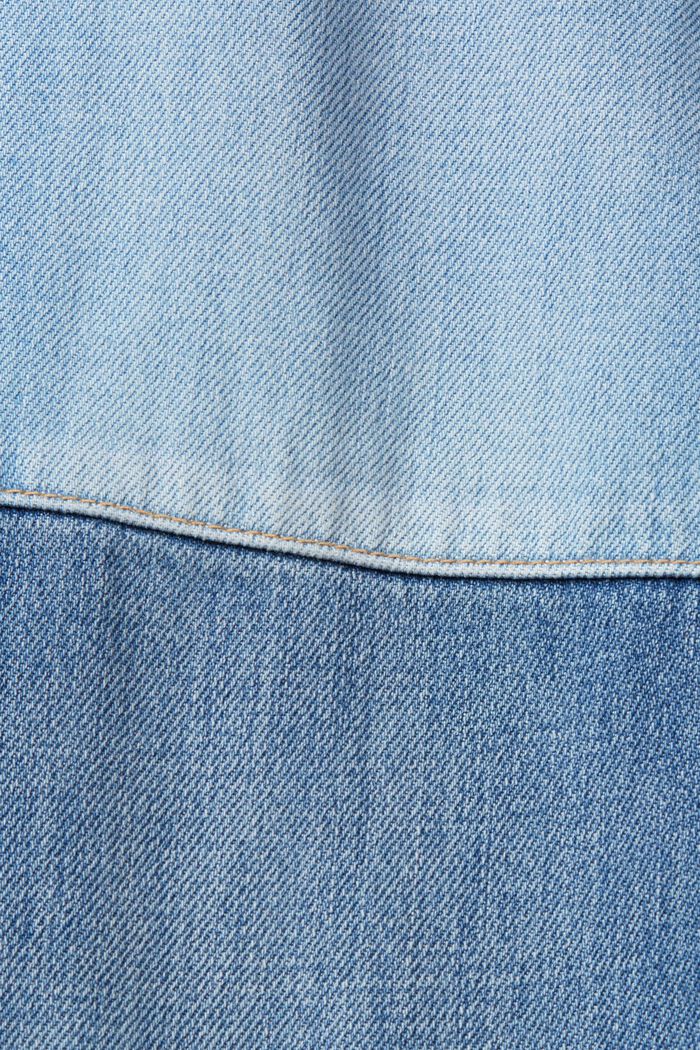 Kombinované denimové džíny, BLUE MEDIUM WASHED, detail image number 6