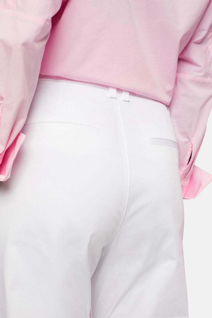Kalhoty chino, WHITE, detail image number 4