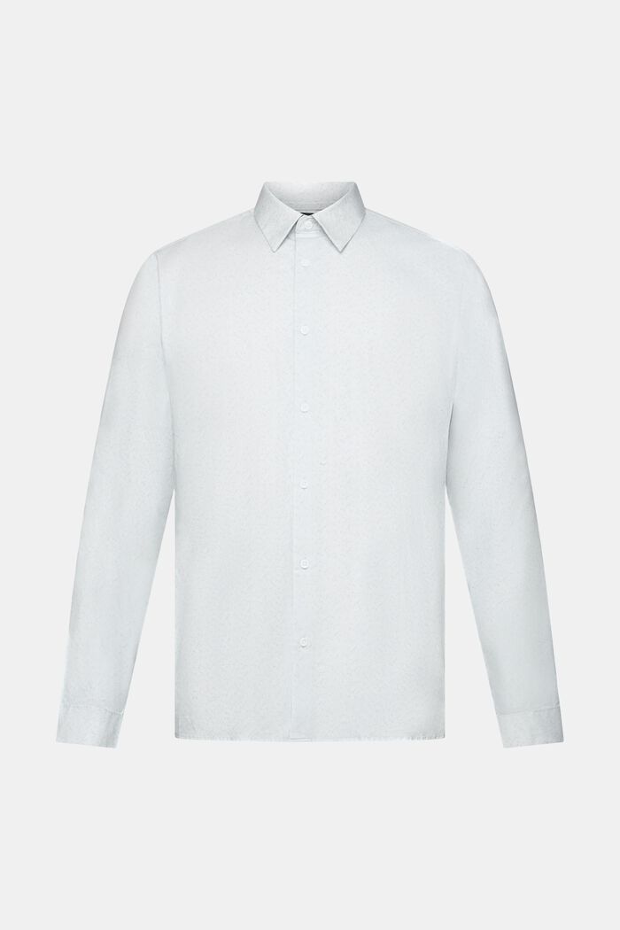 Vzorovaná bavlněná košile Slim Fit, WHITE, detail image number 7