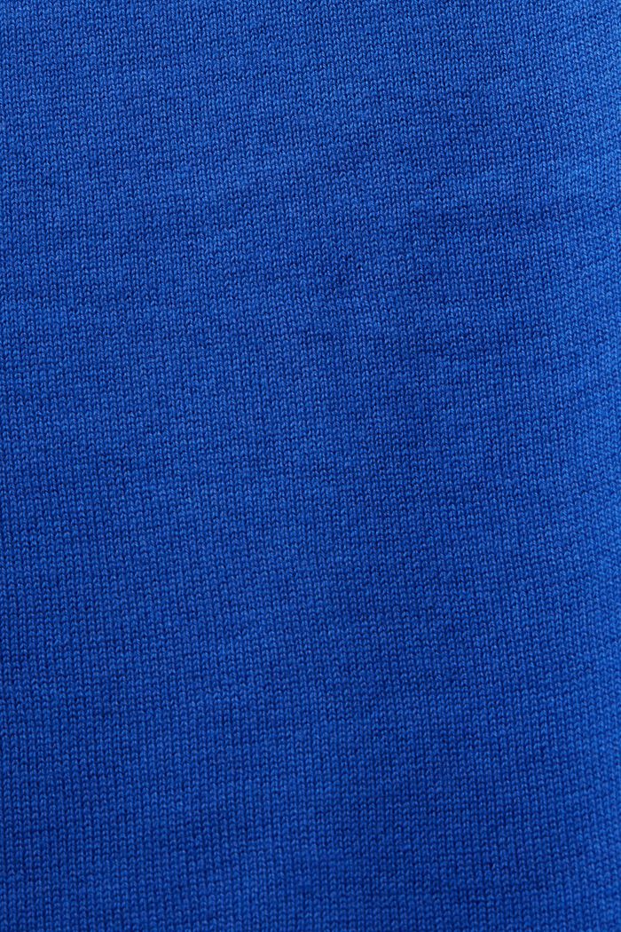 Pulovr s lodičkovým výstřihem, BRIGHT BLUE, detail image number 4