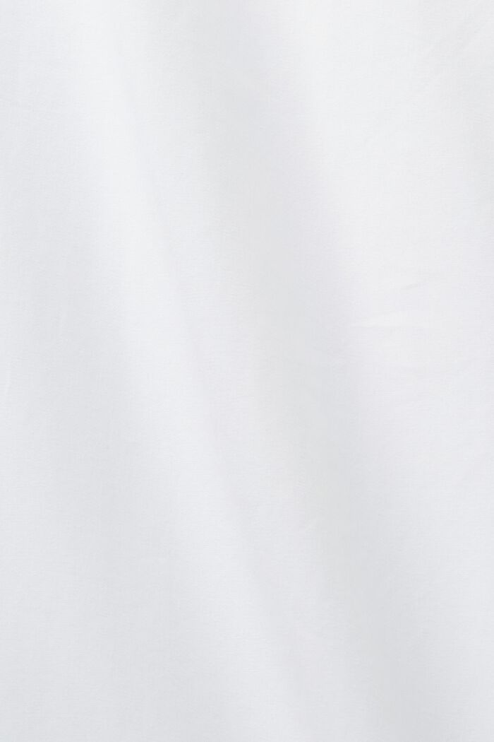 Oversize košilová halenka, WHITE, detail image number 5