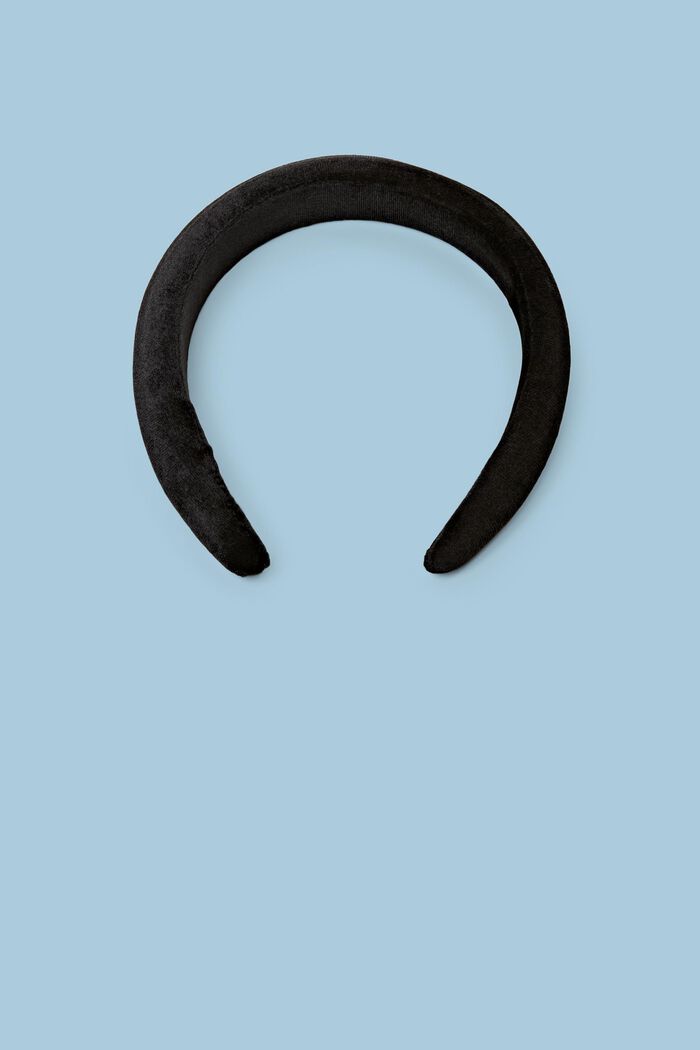 Sametová čelenka, BLACK, detail image number 0