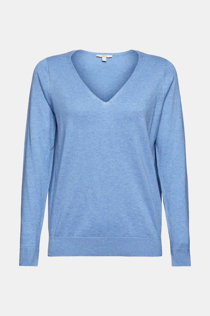 Fashion Sweater, LIGHT BLUE LAVENDER, detail image number 7