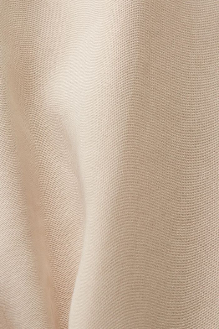 Splývavé tričko z lyocellu, LIGHT TAUPE, detail image number 5