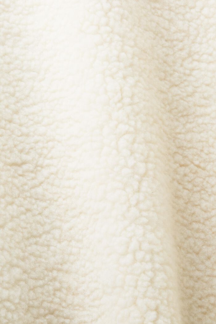 Plyšová flísová bunda, OFF WHITE, detail image number 6