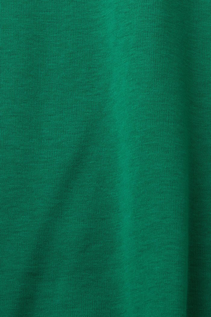 Tričko s logem, z bavlněného žerzeje, DARK GREEN, detail image number 5
