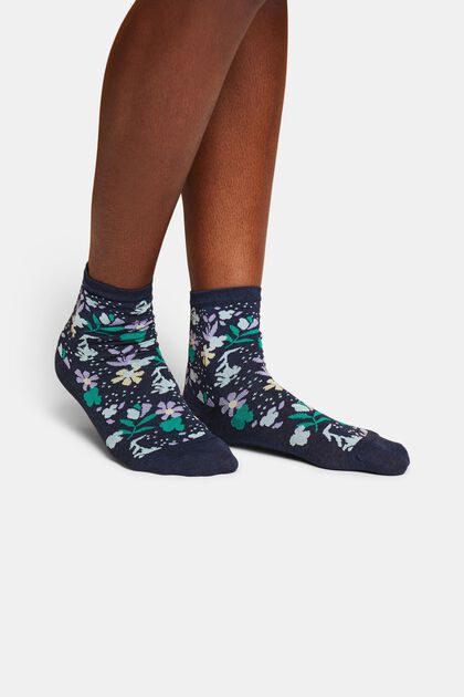 4 páry vzorovaných ponožek v dárkovém balení
