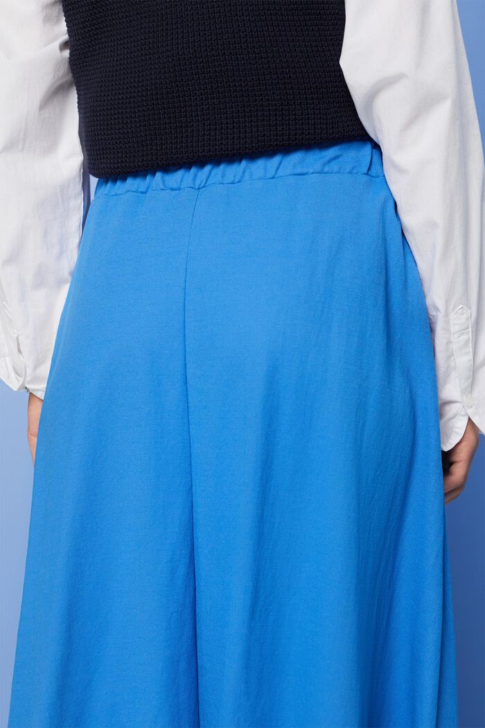 Midi sukně s elastickým pasem, BRIGHT BLUE, detail image number 4