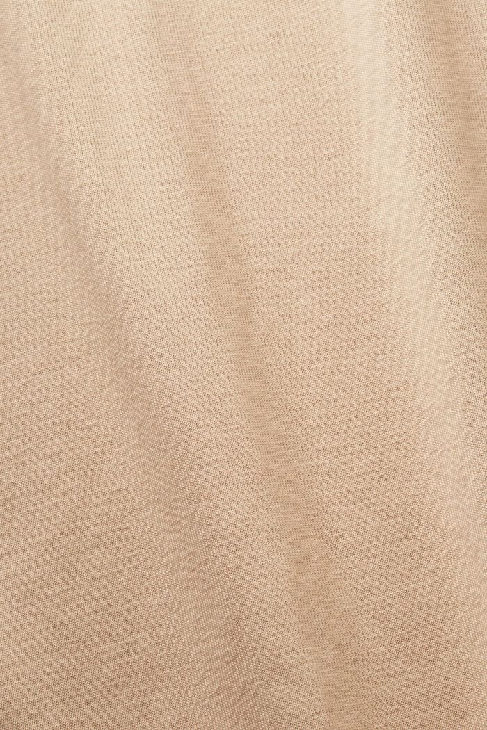 Žerzejová polokošile, ze směsi s bavlnou, SAND, detail image number 4