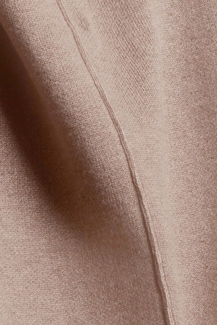 Úpletové kalhoty LENZING™ ECOVERO™, LIGHT TAUPE, detail image number 1