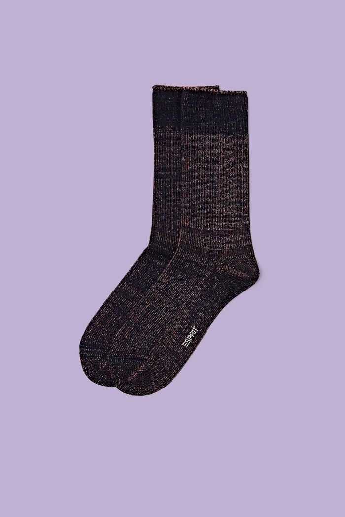 Robustní vícebarevné ponožky, SPACE BLUE, detail image number 0