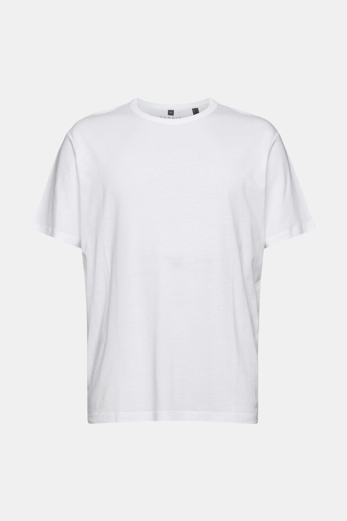 S materiálem TENCEL™: oversized tričko, WHITE, overview