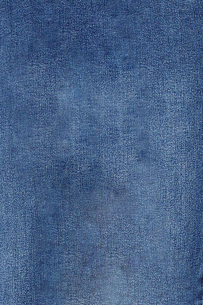 Úzké strečové džíny s pásem přes bříško, BLUE MEDIUM WASHED, detail image number 2