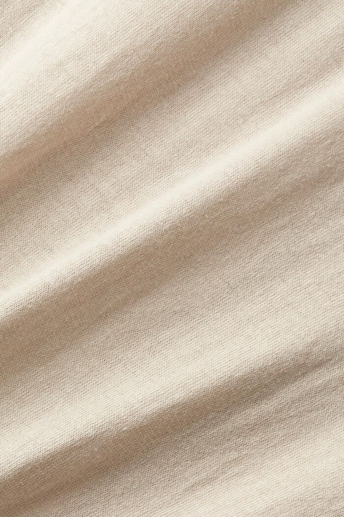 Polokošile ze směsi TENCEL a udržitelné bavlny, LIGHT TAUPE, detail image number 5