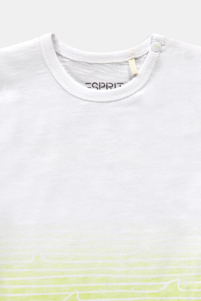 Tričko s přechodem barev, 100% bio bavlna, WHITE, detail image number 2
