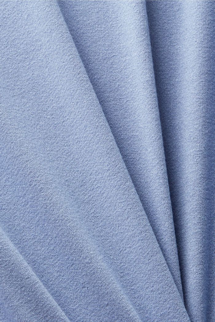Tričko s dlouhým rukávem a nařasením, LENZING™ ECOVERO™, BLUE LAVENDER, detail image number 5