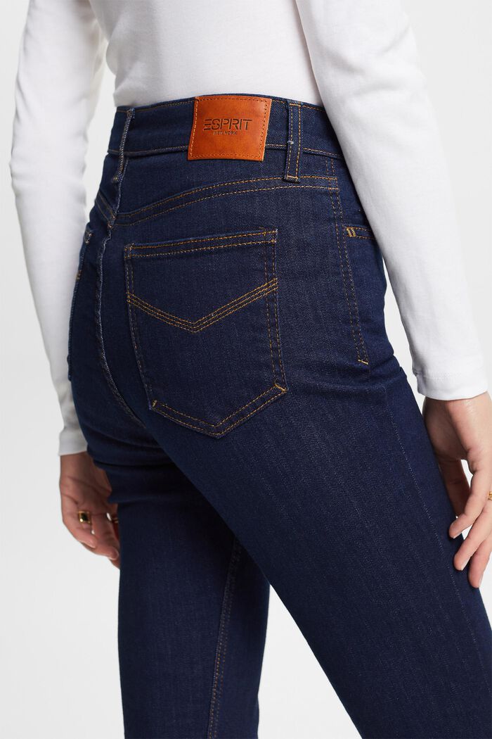 Bootcut džíny s vysokým pasem, BLUE RINSE, detail image number 2