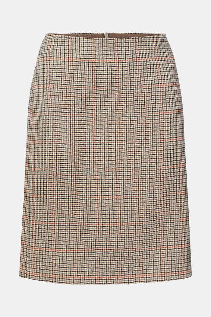 Károvaná sukně, SAND, detail image number 6