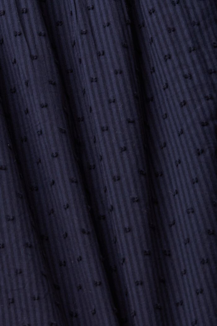 Halenka s vázačkou, z materiálu dobby, NAVY, detail image number 6