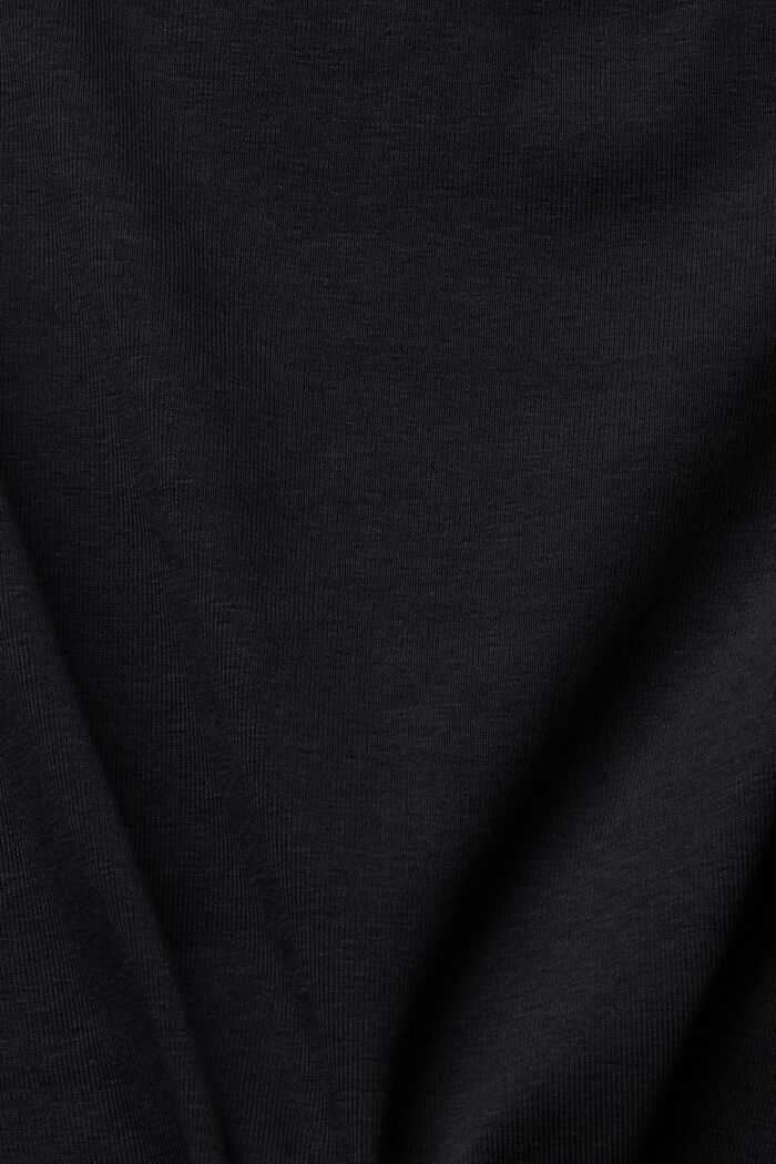 Tričko s prostřihem, BLACK, detail image number 1