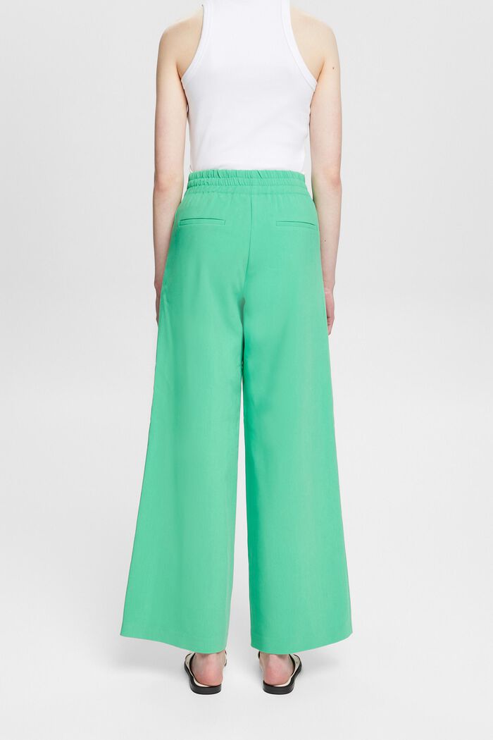 Kalhoty se širokými nohavicemi, GREEN, detail image number 3