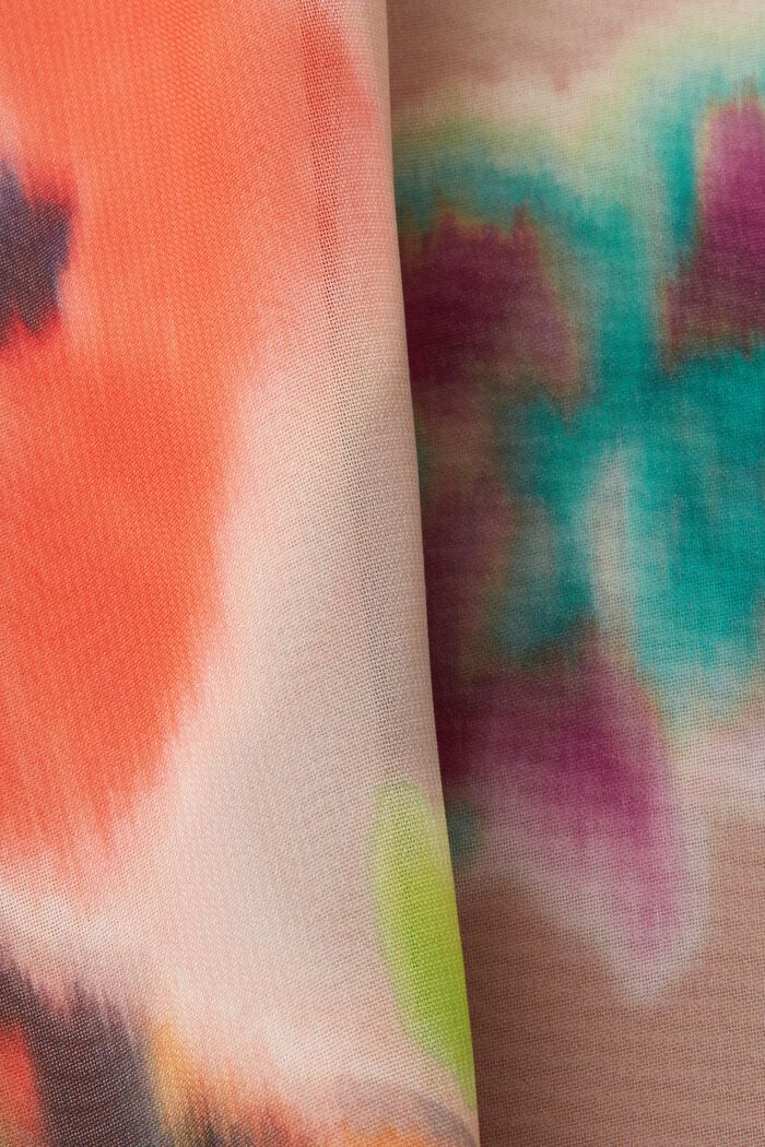 Midi sukně s barevným potiskem, CORAL, detail image number 6