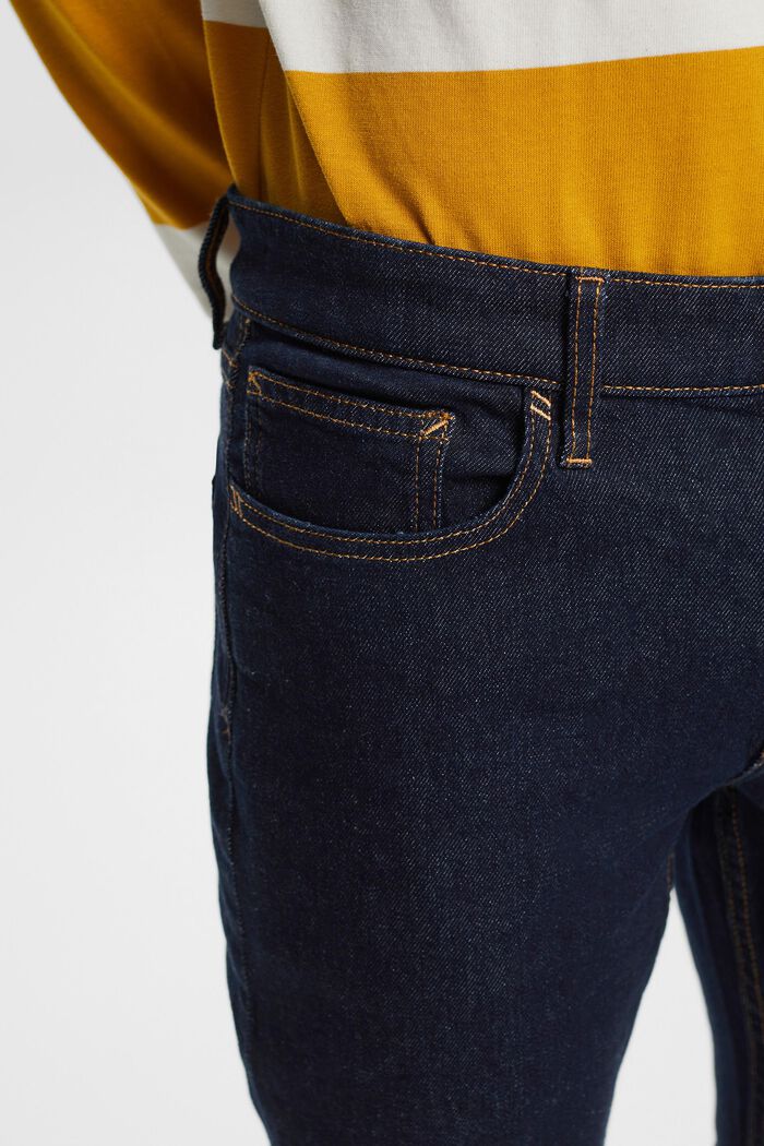 Slim džíny se střední výškou pasu, BLUE RINSE, detail image number 2
