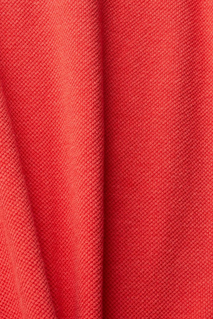Pletená sukně s proužkovaným pasem, RED, detail image number 4