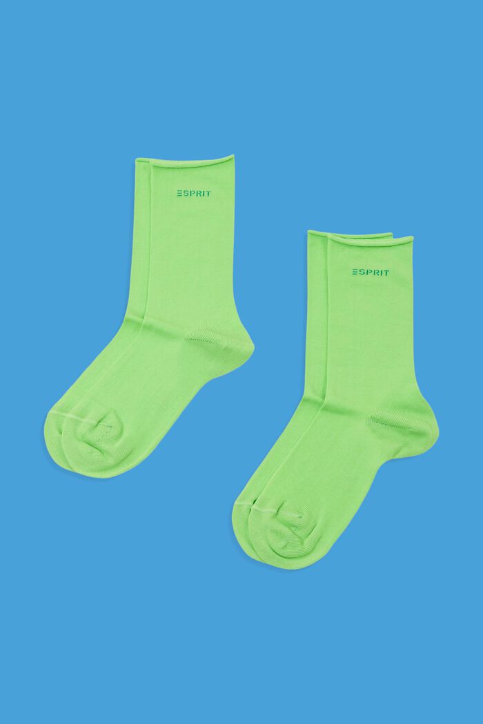 Ponožky z hrubé pleteniny, 2 páry, APPLEGREEN, detail image number 0