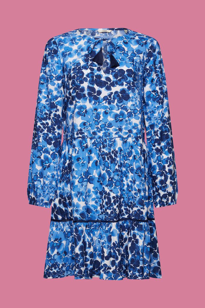 Plážové šaty, LENZING™ ECOVERO™, BLUE, detail image number 4