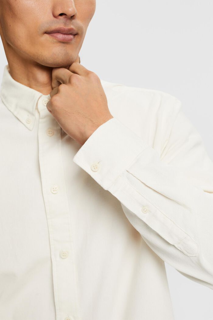 Manšestrová košile, 100% bavlna, ICE, detail image number 1