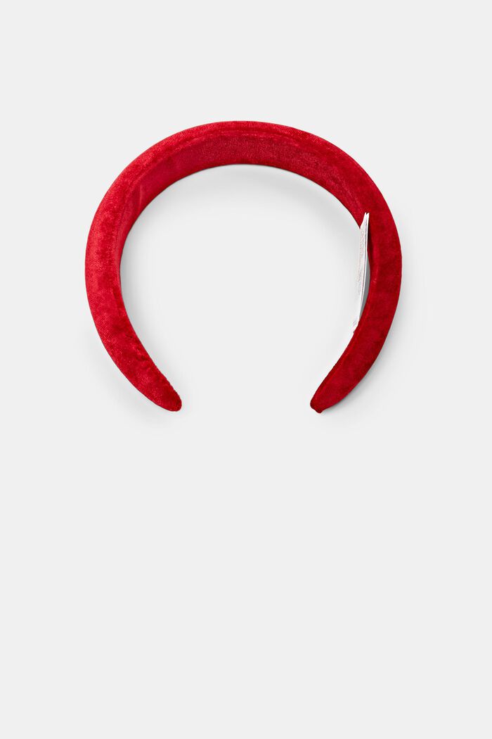 Sametová čelenka, DARK RED, detail image number 0