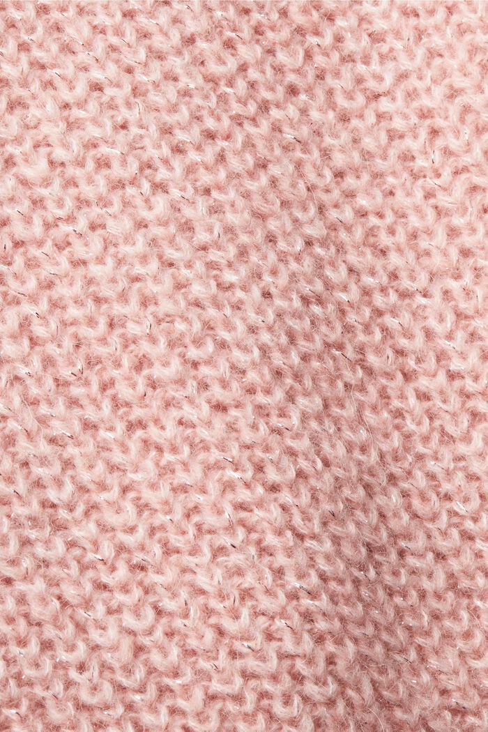 Třpytivý pulovr s alpakou, BLUSH, detail image number 4