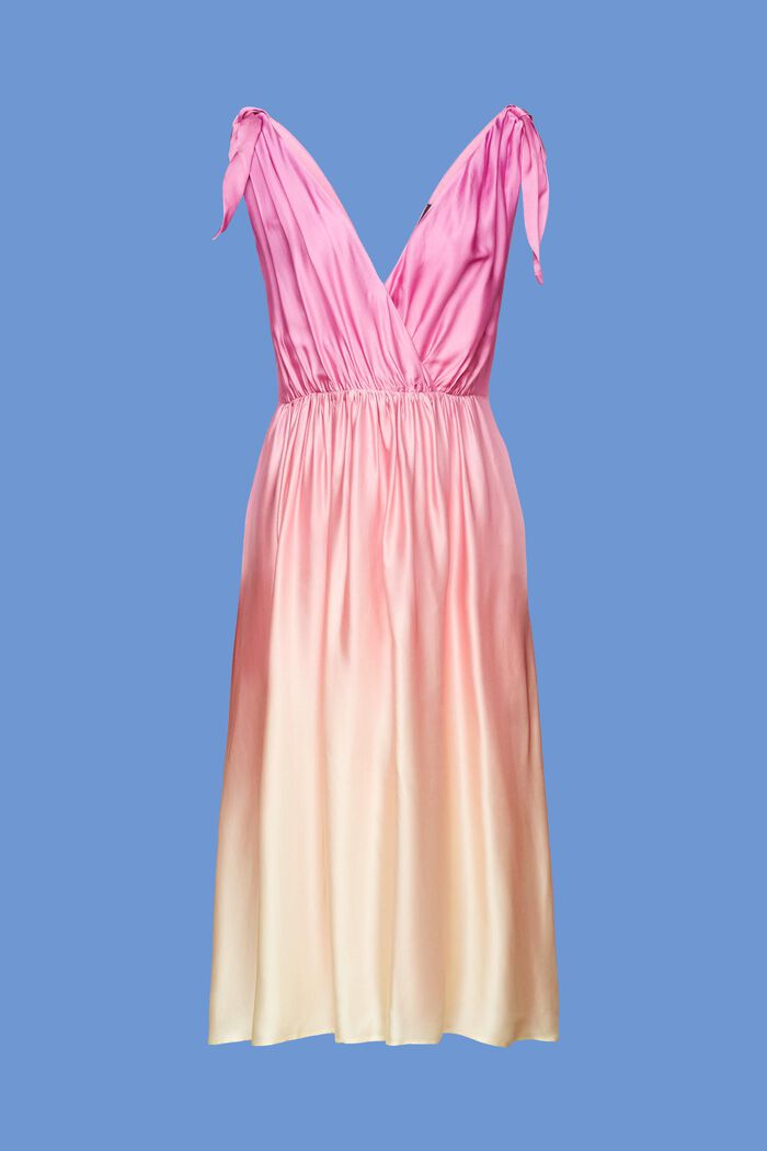 Vzorované midi šaty, PASTEL YELLOW, detail image number 7