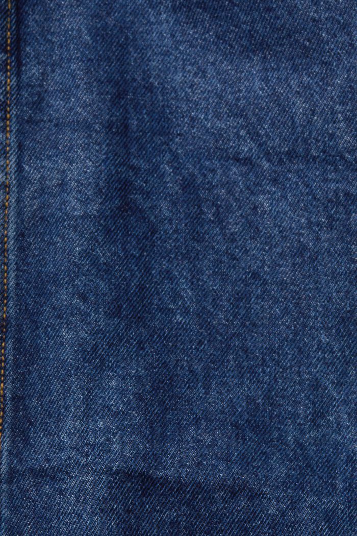CURVY denimové šaty se zavazovacím páskem, BLUE DARK WASHED, detail image number 0