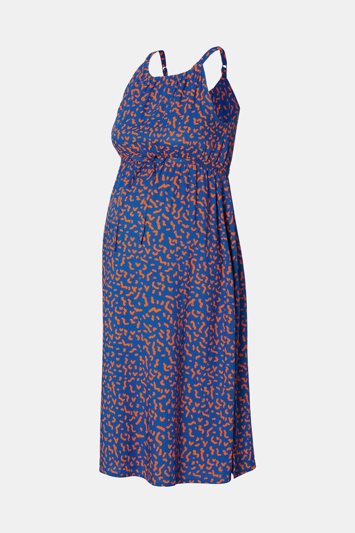 MATERNITY Potištěné šaty bez rukávů, ELECTRIC BLUE, detail image number 4