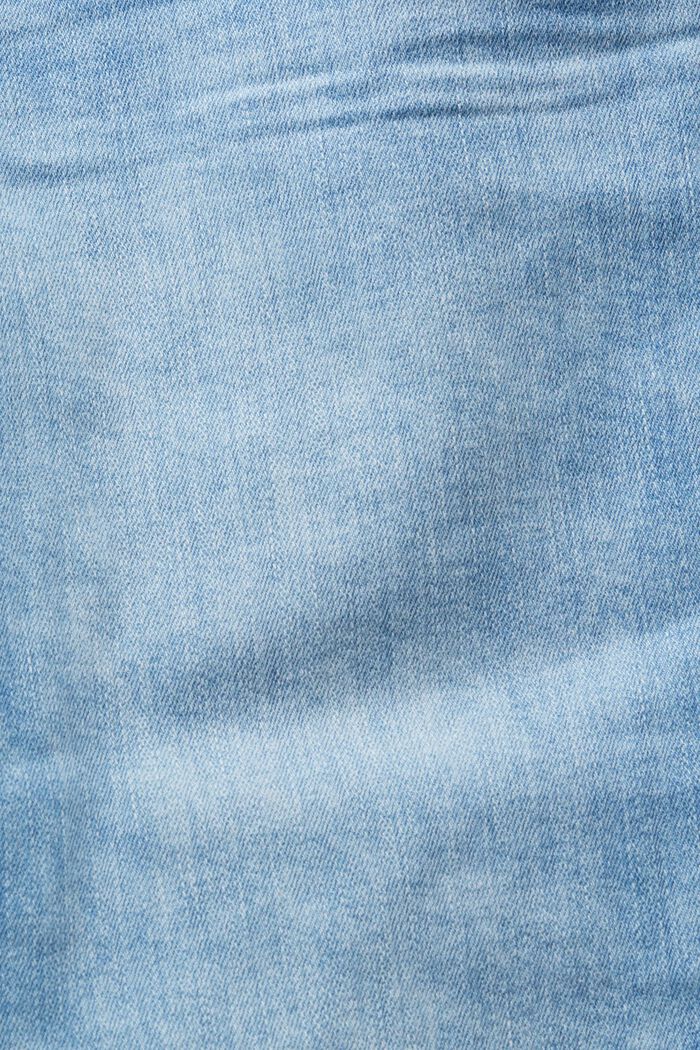 Capri džíny z bio bavlny, BLUE LIGHT WASHED, detail image number 5