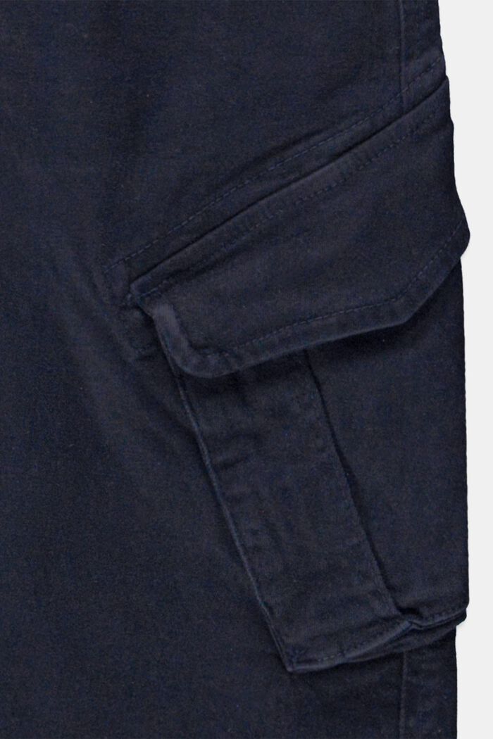 Krátké cargo kalhoty s nastavitelným pasem, NAVY, detail image number 2